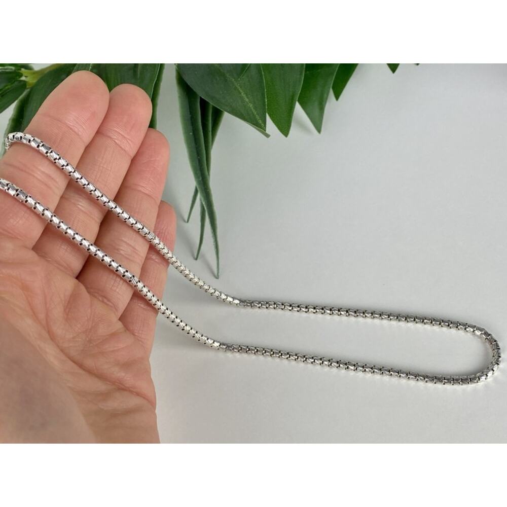 925 Sterling Silver Chain Italy Milor 23.6 in
